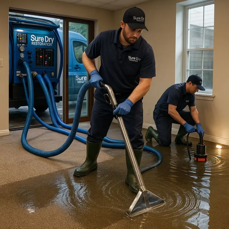 Water Extraction and Removal process in Mountain View, HI